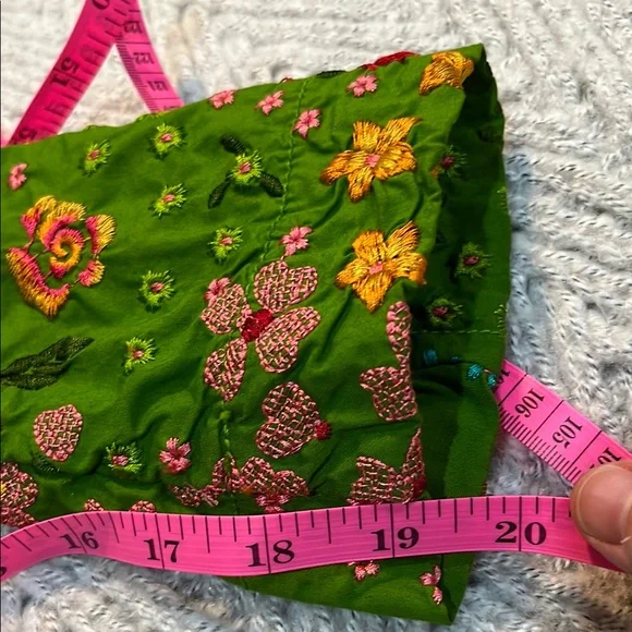 Johnny Was Floral Green Women's Coat - Picture 8 of 11